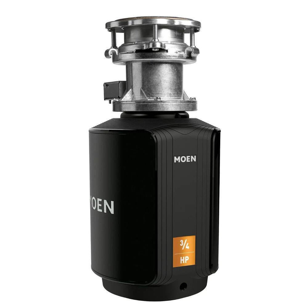 Moen GXB75C Moen Garbage Disposal GX Series Batch Feed 3/4 Hp